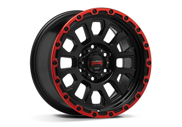 ล้อแม็กLenso MAX-X12 16"x8.5 6H/139.7 ET0 CB106